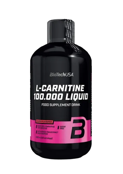 BioTech USA L-Carnitine 100.000 Liquid 500ml