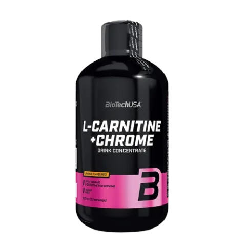 BioTech USA L-Carnitine + Chrome Orange 500ml