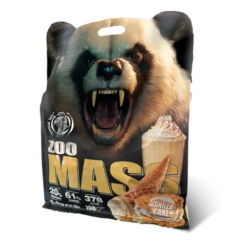 1+1 Zoomad Labs ZooMass – Hardcore Mass Gainer 5.4 kg VANILLA CAKE
