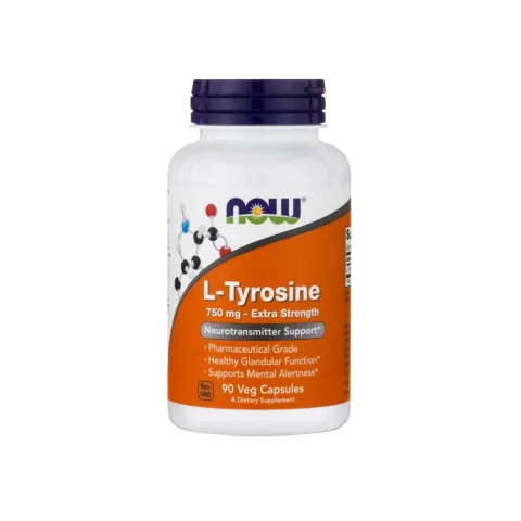 NOW FOODS L-TYROSINE 750MG 90 Caps