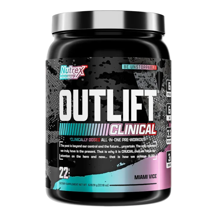 NUTREX OUTLIFT CLINICAL – ALL IN ONE PRE WORKOUT