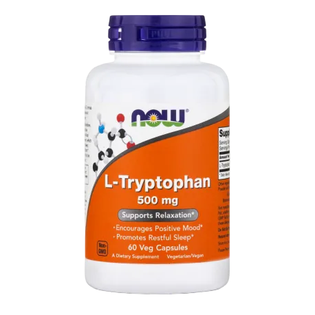NOW FOODS L-TRYPTOPHAN 500MG 60 Caps