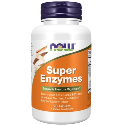 NOW FOODS SUPER ENZYMES 90 Tabs