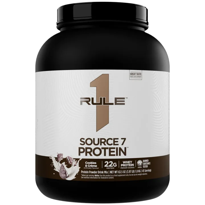 Rule 1 Source7 Gelato Protein 1.790-1.830kg