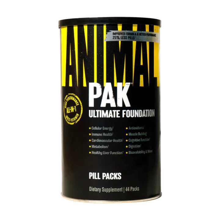 ANIMAL UNIVERSAL NUTRITION PAK 44 PACKS