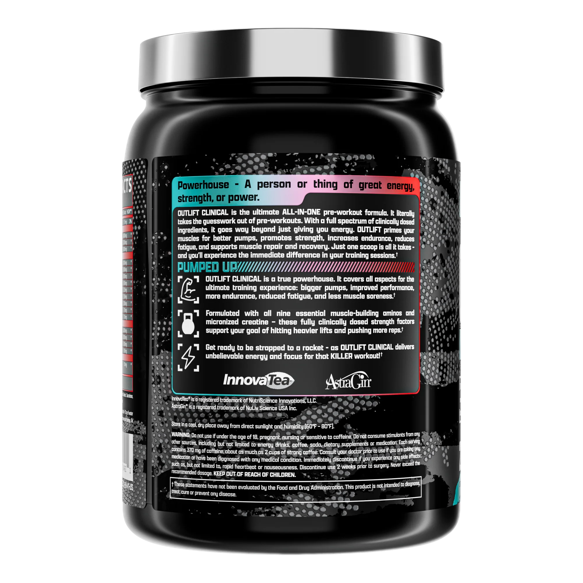 NUTREX OUTLIFT CLINICAL – ALL IN ONE PRE WORKOUT - Image 8
