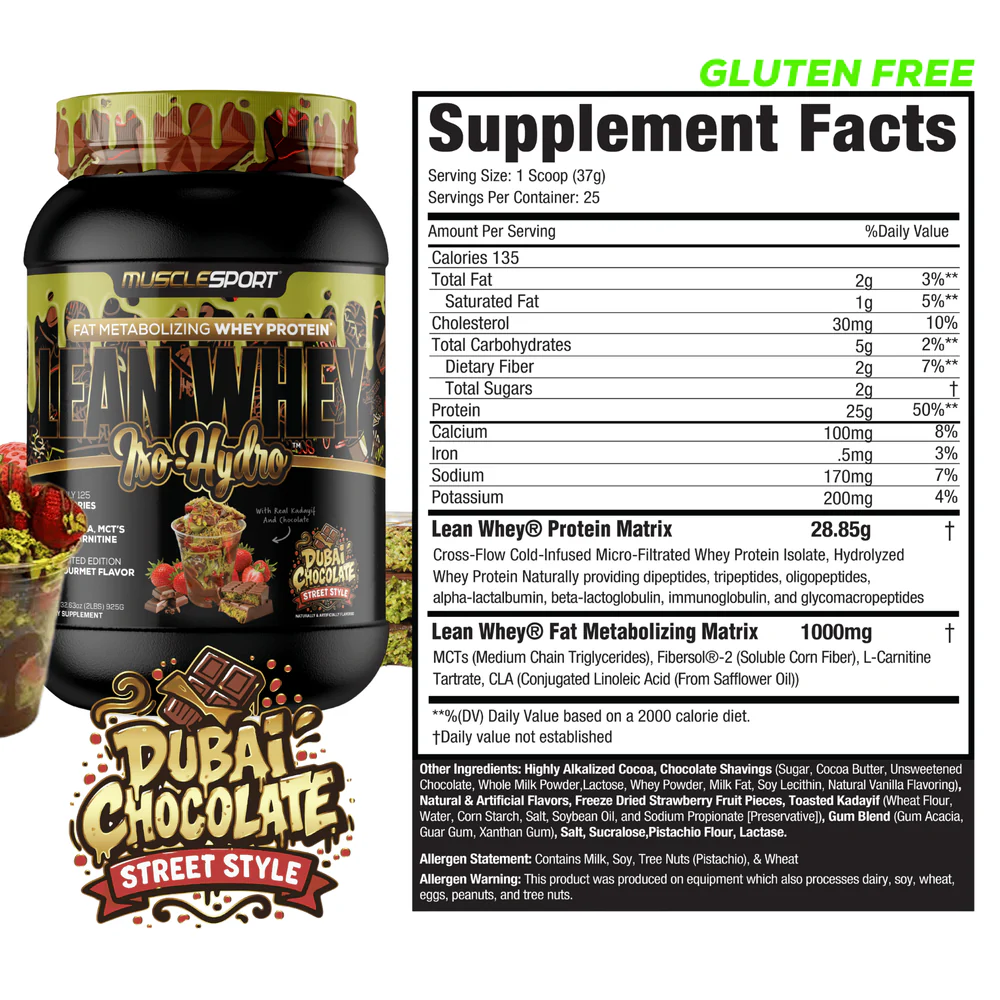MUSCLESPORT LEAN WHEY ISO HYDRO - Image 5