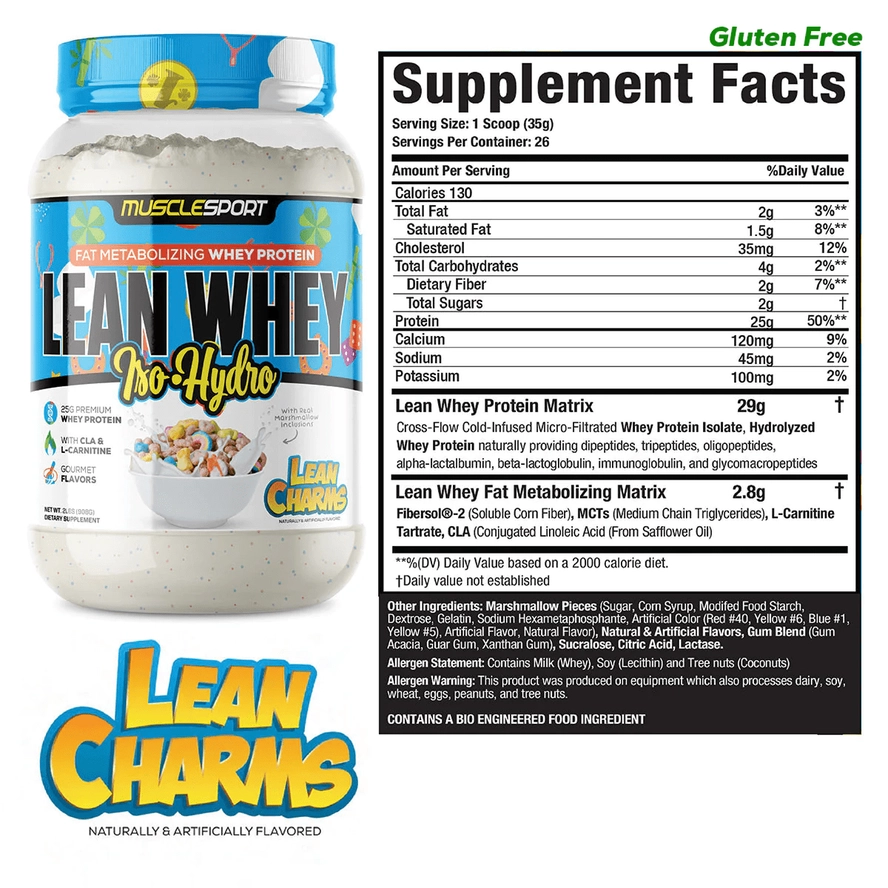 MUSCLESPORT LEAN WHEY ISO HYDRO - Image 2