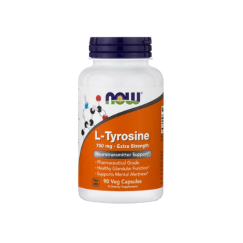 NOW FOODS L-TYROSINE 750MG 90 Caps