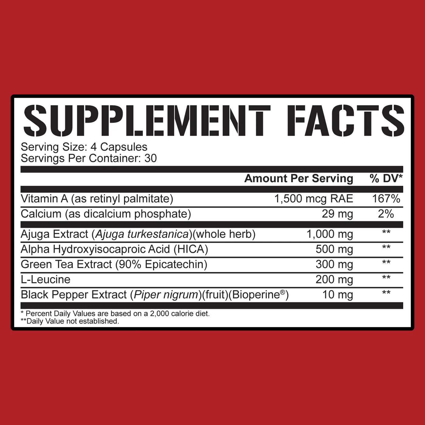 5% NUTRITION - RICH PIANA BIGGER BY THE DAY 120caps - Image 2