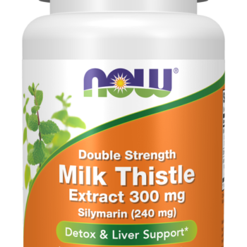 NOW FOODS MILK THISTLE ARTICHOKE & DANDELION, 300MG 50Caps