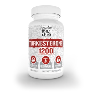 5% NUTRITION - RICH PIANA TURKESTERONE 1200 90 CAPS