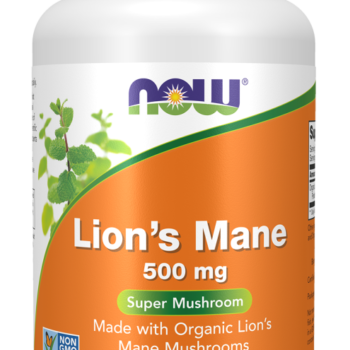 NOW FOODS LION'S MANE 500MG (60 VCAPS)